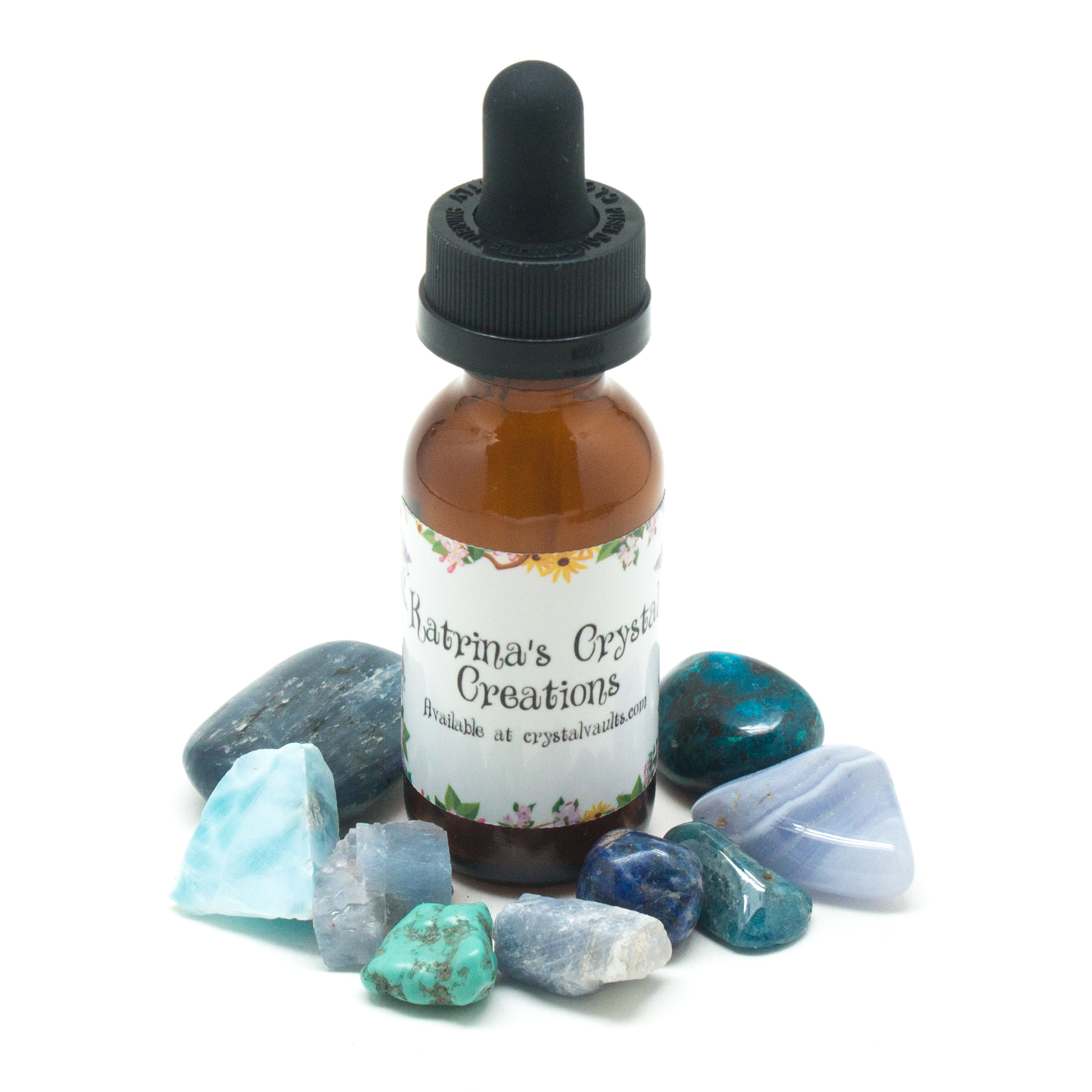 Throat Chakra Crystal Essence Crystal Vaults