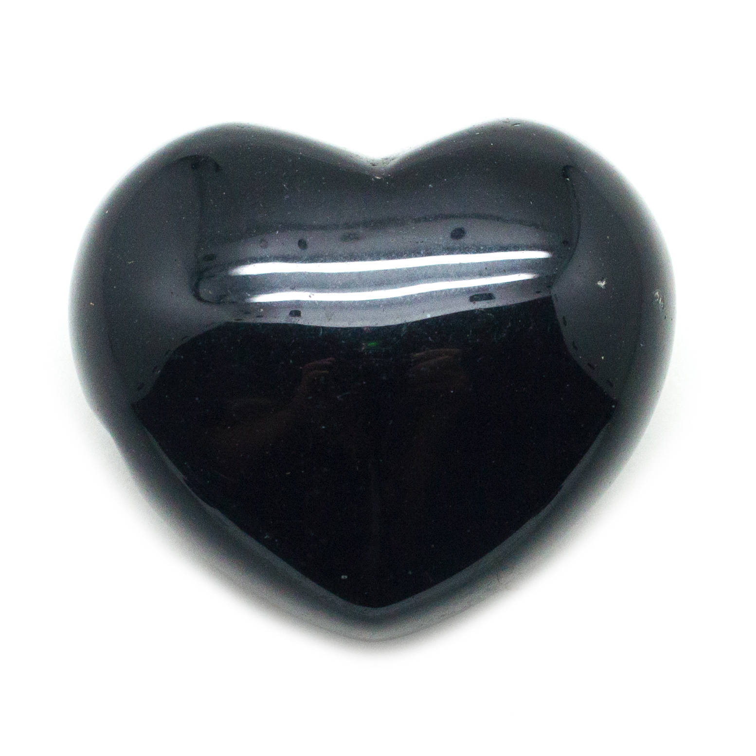 Zwart Obsidiaan Hart-0 Zwart Obsidiaan Hart-0