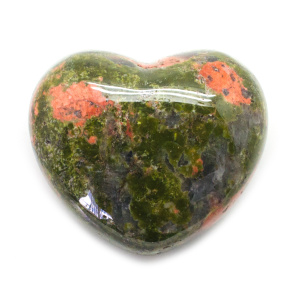 Unakite Heart-136383