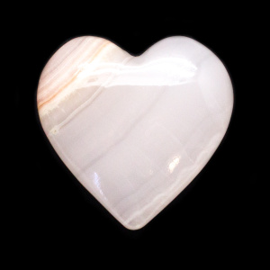Light Pink Calcite Heart-0