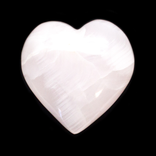 Light Pink Calcite Heart-139983
