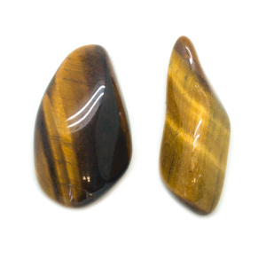 Tiger's Eye Aura Stone Pair (Small)-141645