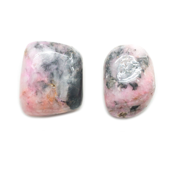 Pink Cobalt Calcite Tumbled Stone Pair (Extra Large)-145346