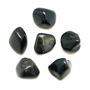 Black Jade Tumbled Stone Set (Large)-0