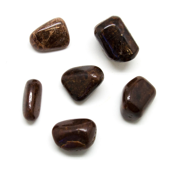 Hessonite Tumbled Stone Set (Extra Large)-0