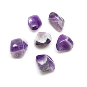 Banded Amethyst Tumbled Set(Medium)-0