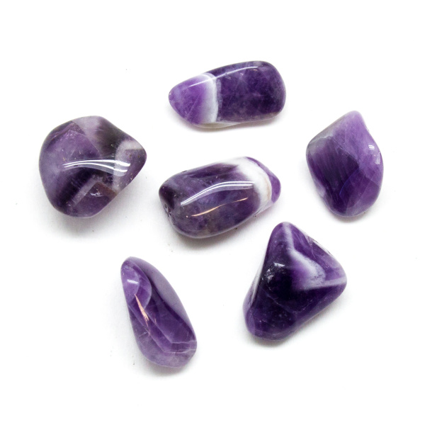 Banded Amethyst Tumbled Set(Large)-156975