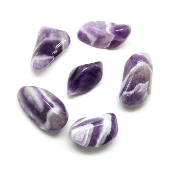 Banded Amethyst Tumbled Set(Extra Large)-156981