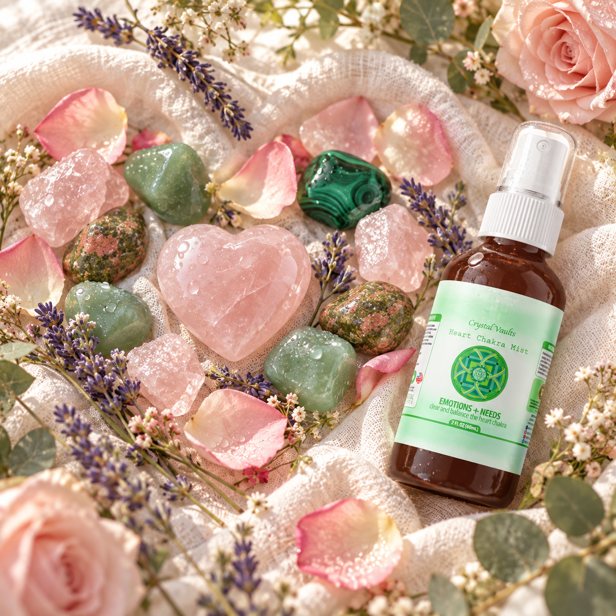 Heart Chakra Crystal Mist - Image 2