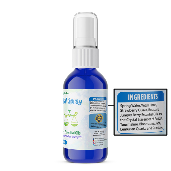libra crystal spray