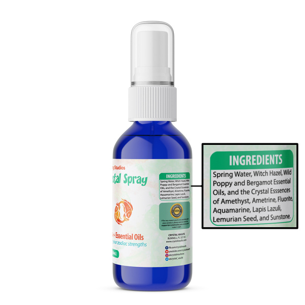 pisces crystal spray