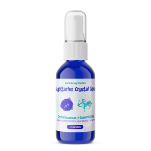 sagittarius crystal spray