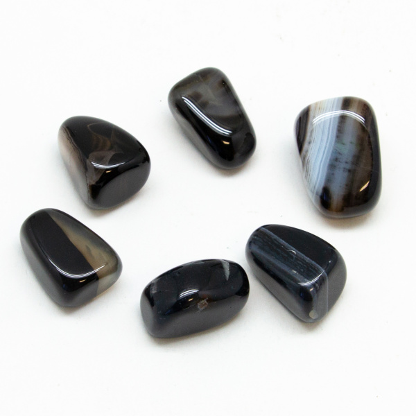 Striped Agate Tumbled Set (Large)-153663