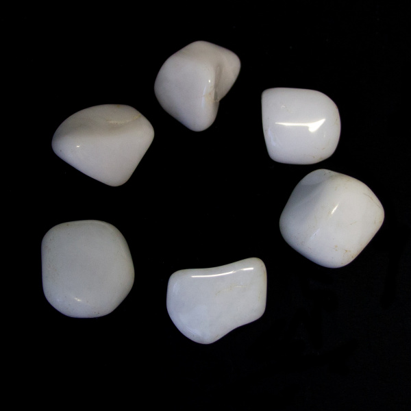 Snow Quartz Tumbled Set (Large)-153668