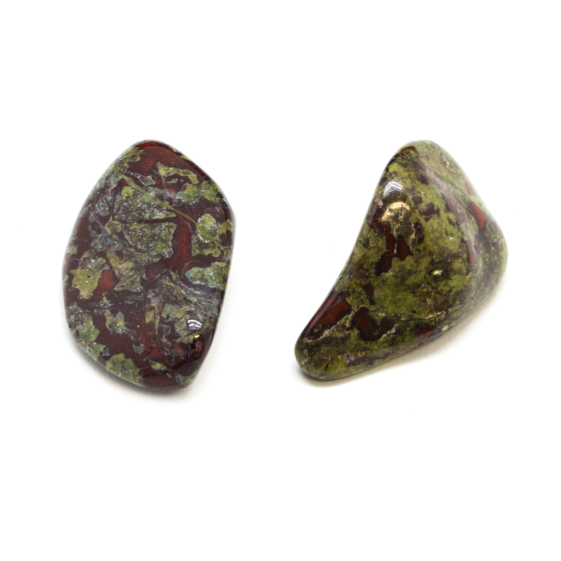 Dragon S Blood Jasper Small Aura Pair Crystal Vaults