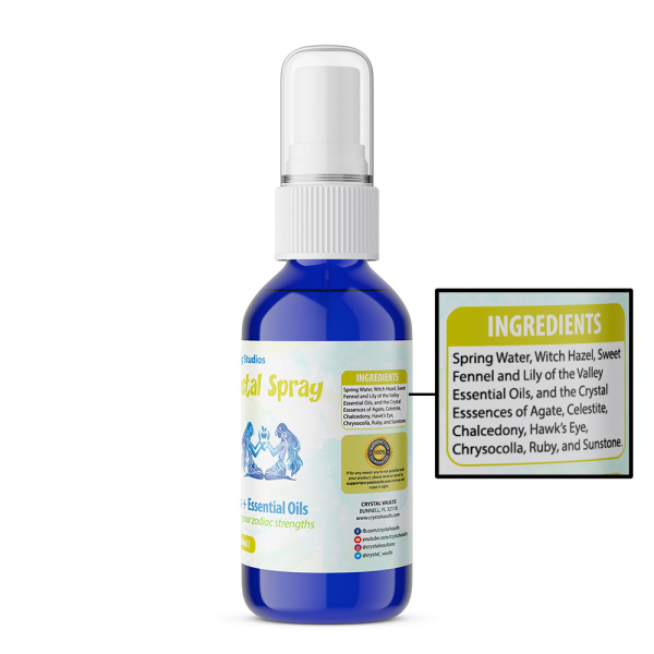 gemini crystal spray