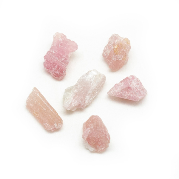 Pink Tourmaline Rough Stone Set (Extra Small)-162731