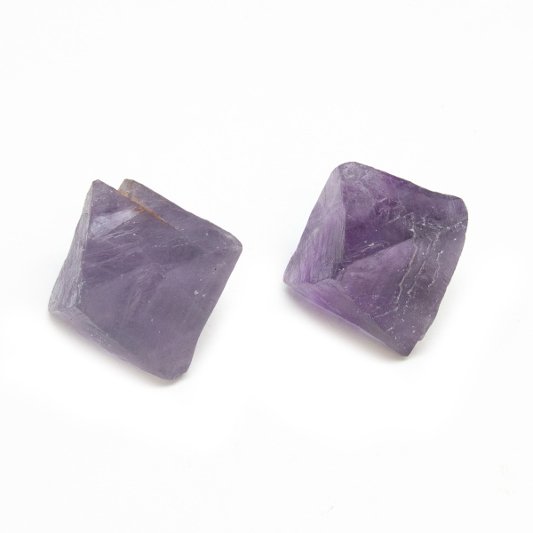 Fluorite Octahedron Pair (Medium)-162925