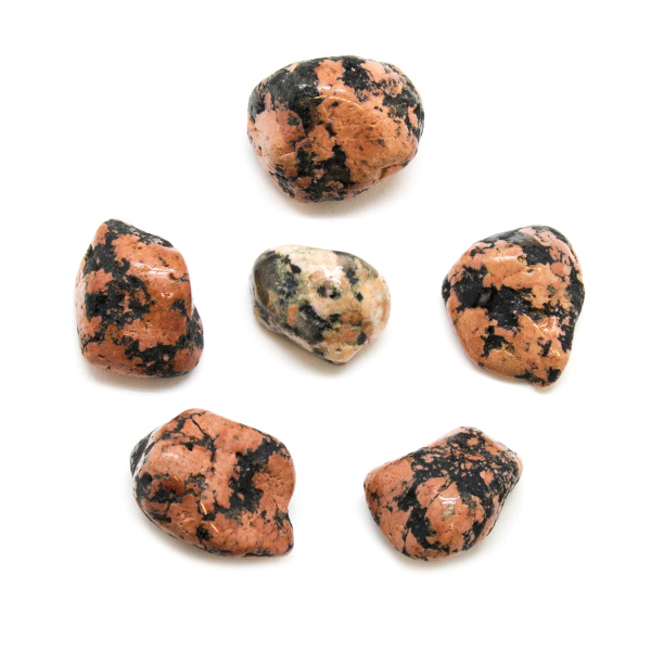 Luxullianite Tumbled Stone Set (Extra Large)-0