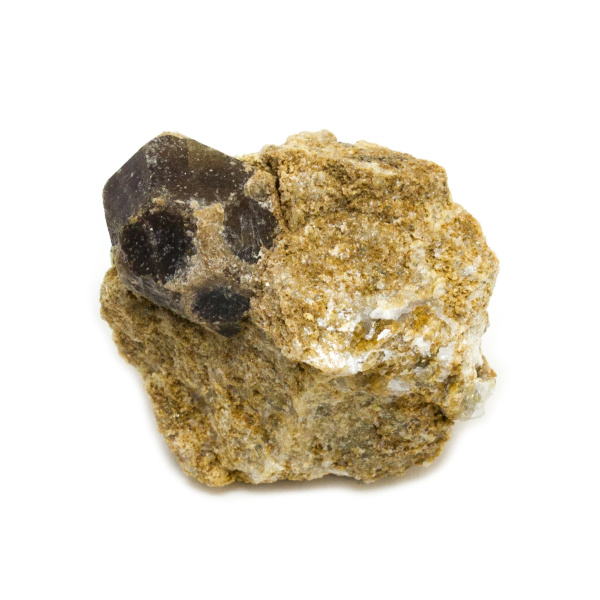 Andradite Garnet on Matrix Cluster-0
