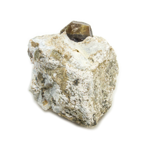 Andradite Garnet on Matrix Cluster-0