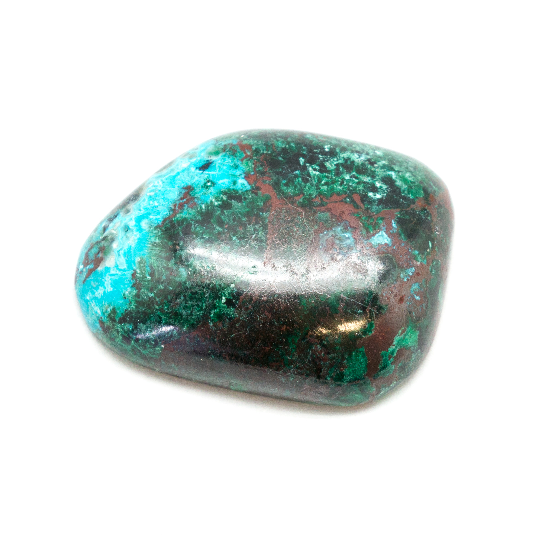 Malachite Chrysocolla Cabochon...Oval Cabochon...37x23x6mm...56Cts...#i4367