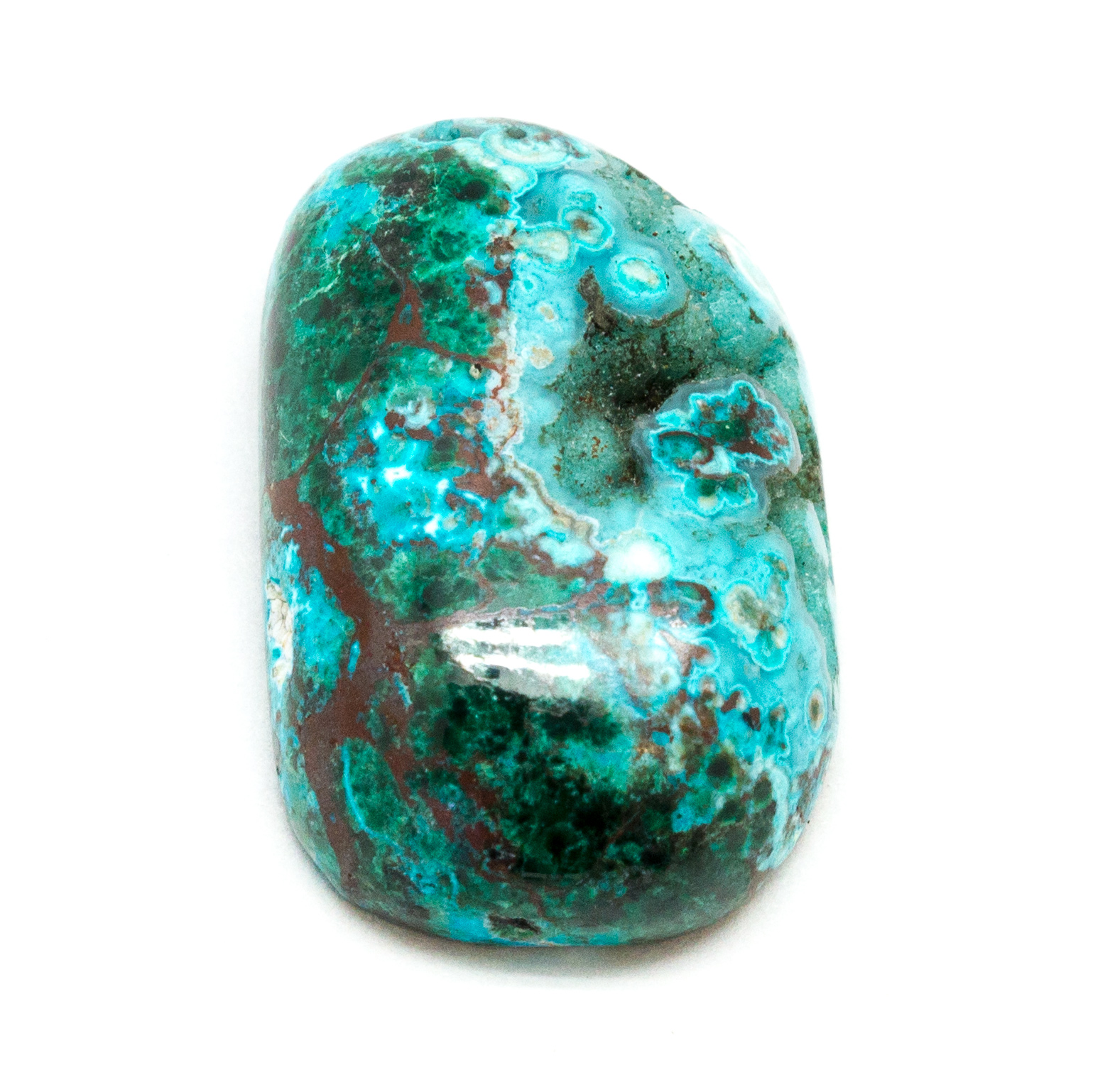 Malachite Chrysocolla Designer Cabochon 41X17X5MM,Jewelry Making Pendant Cabochon, Natural Malachite Chrysocolla Cabochon AAA