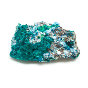 Dioptase Cluster with Shattuckite, Chrysocolla, and Malachite-0