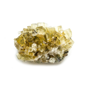 Yellow Fluorite Cluster-0