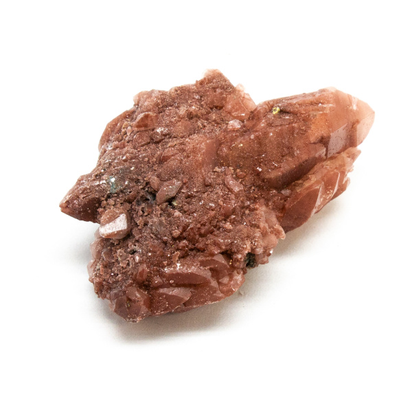 Red Hematite Quartz with Chalcopyrite Cluster-184221