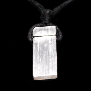 Selenite Necklace-180494