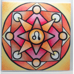 Leo Grid Painting-0