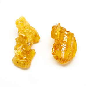 "Colombian Amber" Aura Stone Pair (Small)-0