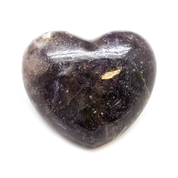 Lepidolite Heart (Medium)-185711