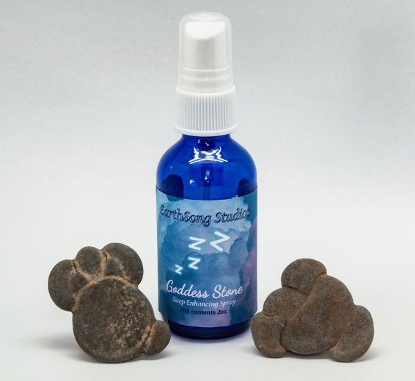 Goddess Stone Sleep Aid Crystal Energy Pillow Spray -0