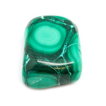 Polished Malachite Pendant-0