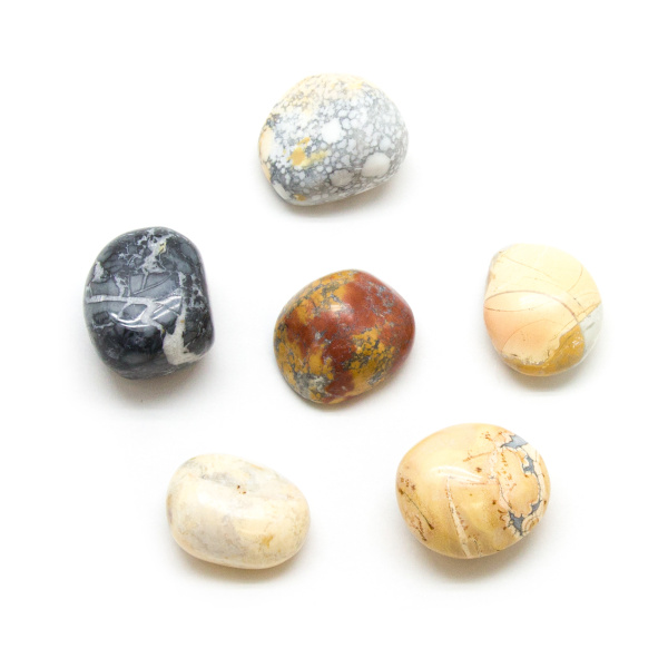 Maligano Jasper Tumbled Stone Set (Extra Large)-188217