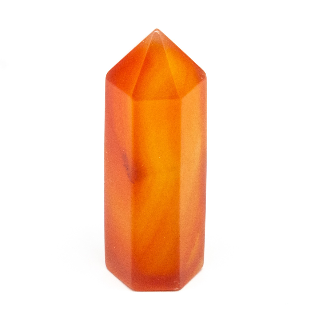 Polished Carnelian Point-186855