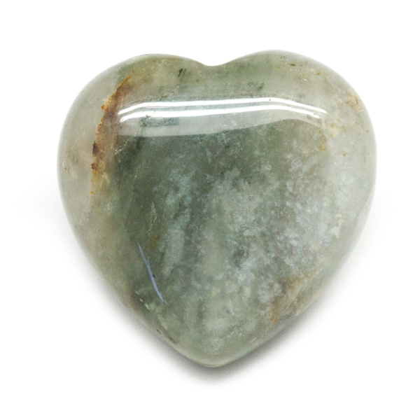 Green Hair Jasper Heart-188313