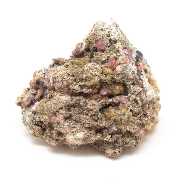 Rhodolite Garnet on Matrix Cluster-0