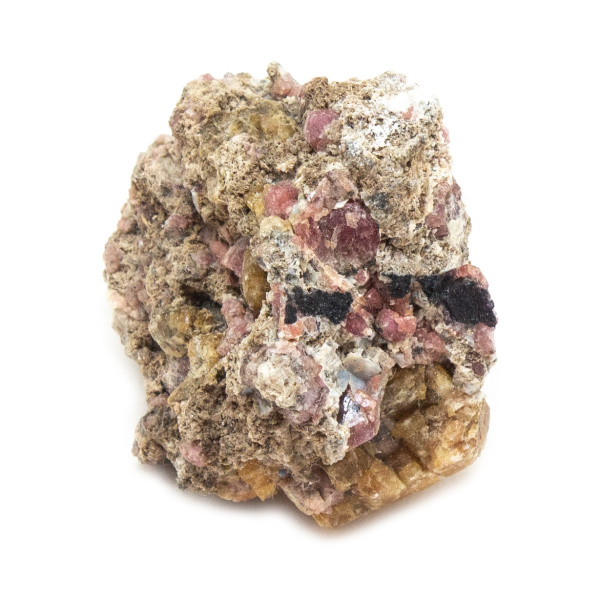 Rhodolite Garnet on Matrix Cluster-190425