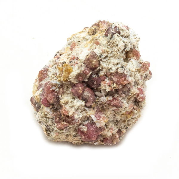 Rhodolite Garnet on Matrix Cluster-0