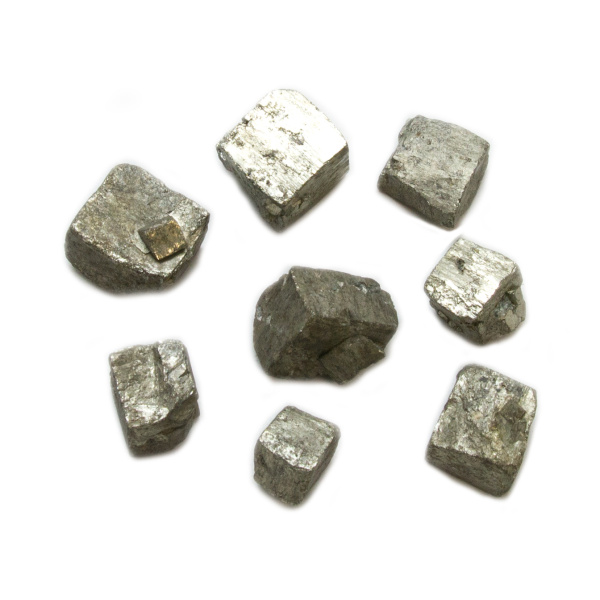 Natural Pyrite Set-0