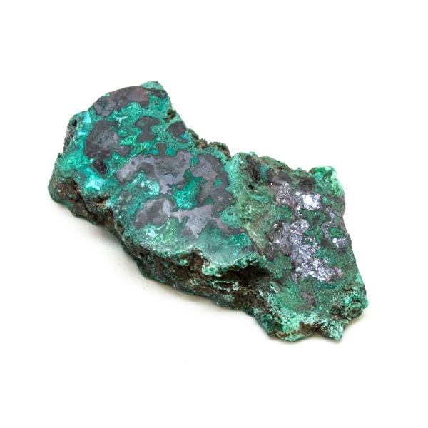 Polished Cuprite with Malachite Crystal-197679