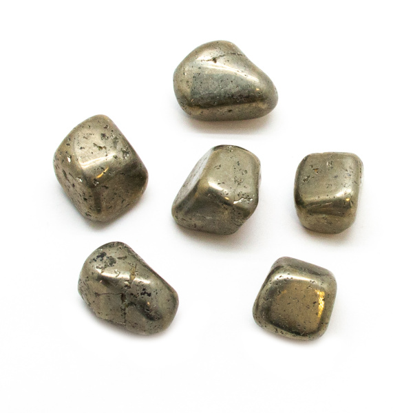 Pyrite Tumbled Stone Set (Large)-0