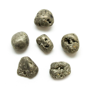 Pyrite Tumbled Stone Set (Medium)-0