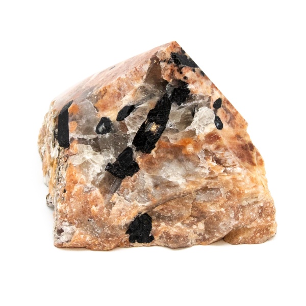 Polished Feldspar with Black Tourmaline Generator-0
