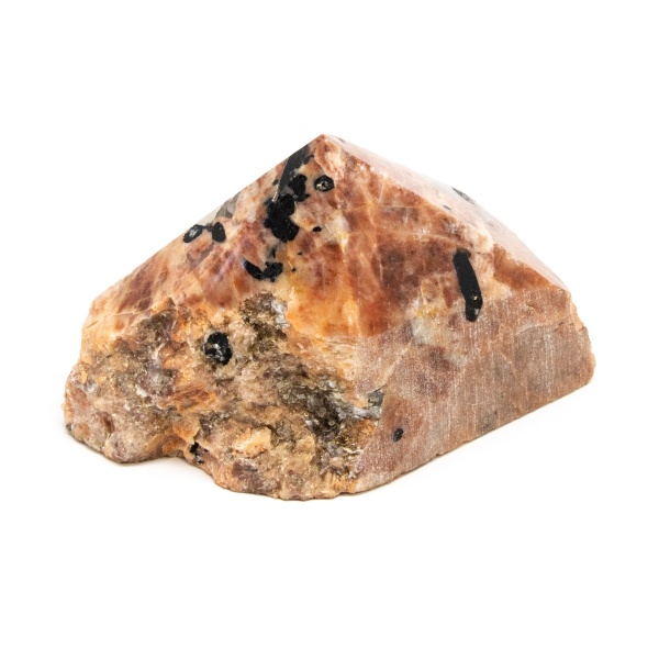 Polished Feldspar with Black Tourmaline Generator-199591