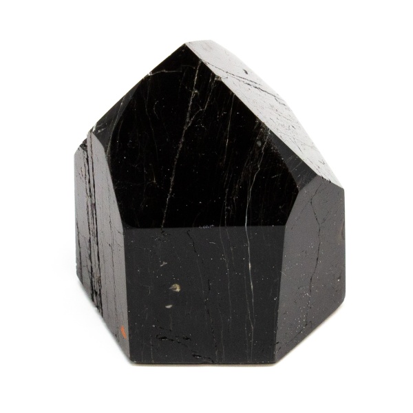 Polished Black Tourmaline with Hematite Generator-199664