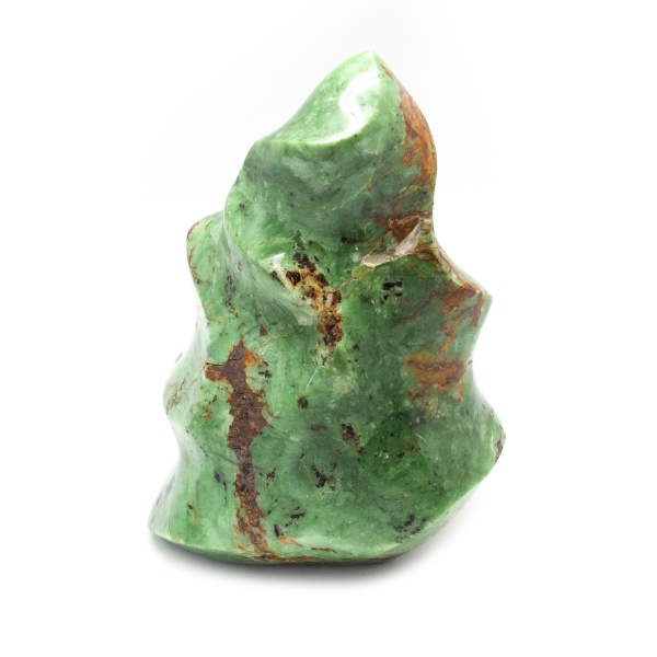 Polished Chrysoprase Flame-200284